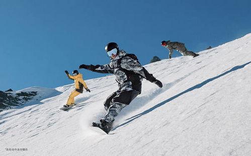 滑雪单板吃瓜,畅享速度与激情的冰雪盛宴