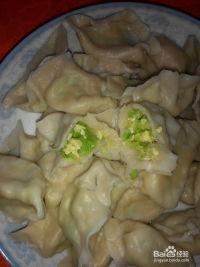 吃角瓜鸡蛋饺子,传统美味，营养满分